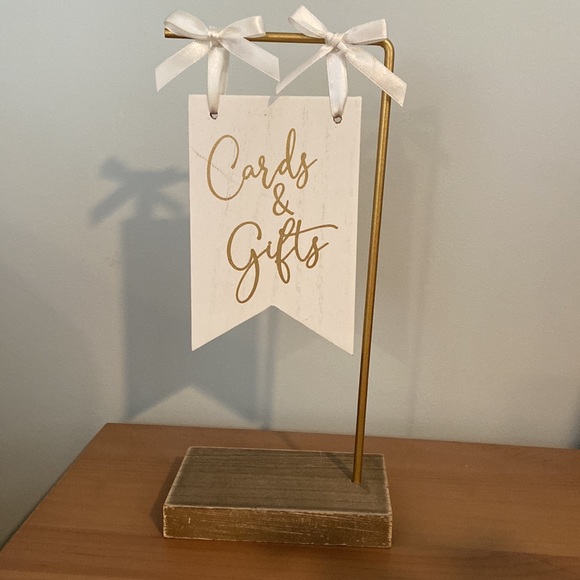 Party Supplies Hobby Lobby Card And Gift Sign Poshmark